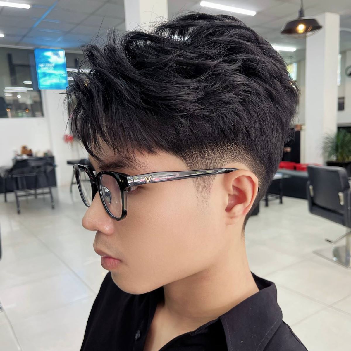 Kiểu tóc comma hair